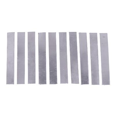 10 Stück Flexible faltbare Aquarienpflanzen-Gewichte - Langlebige biegbare Metallstreifen für sichere Pflanzenanker für Fischtank