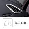 Car Dashboard Side Air Outlet Frame Decoration Carbon Color Sticker For Mercedes Benz C Class W205 GLC X253 2015-2018 LHD RHD
