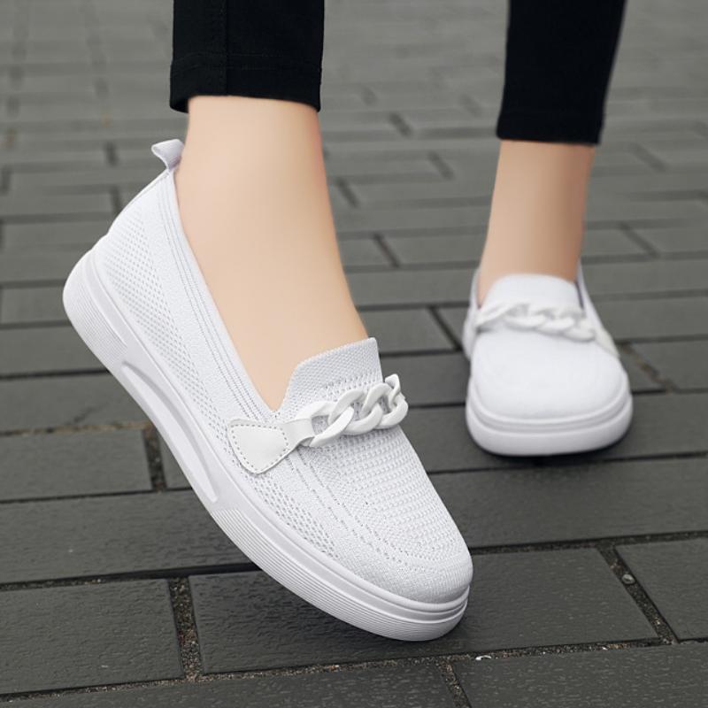 Casual Sneakers Women Comfortable Spring Autumn Women Shoes Female Loafers Slip On Woman Flats Shoes 2023