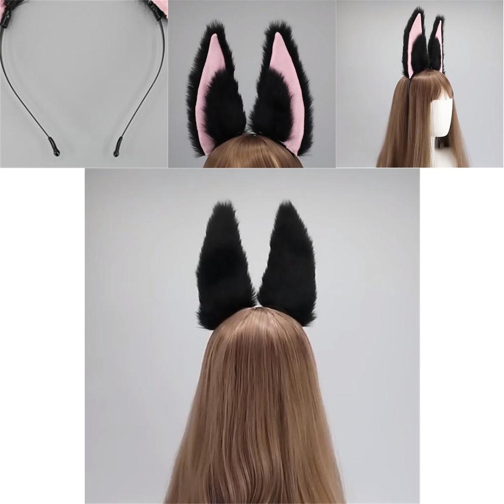 Unique And Stylish Plush Headband With Cosplay Animal Ears Perfect For Dressing Up
