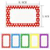 50-150pcs Colorful Blank Handwritten Name Stickers Labels Children School Teacher Offer Stationery Sticker Water Bottle Desk