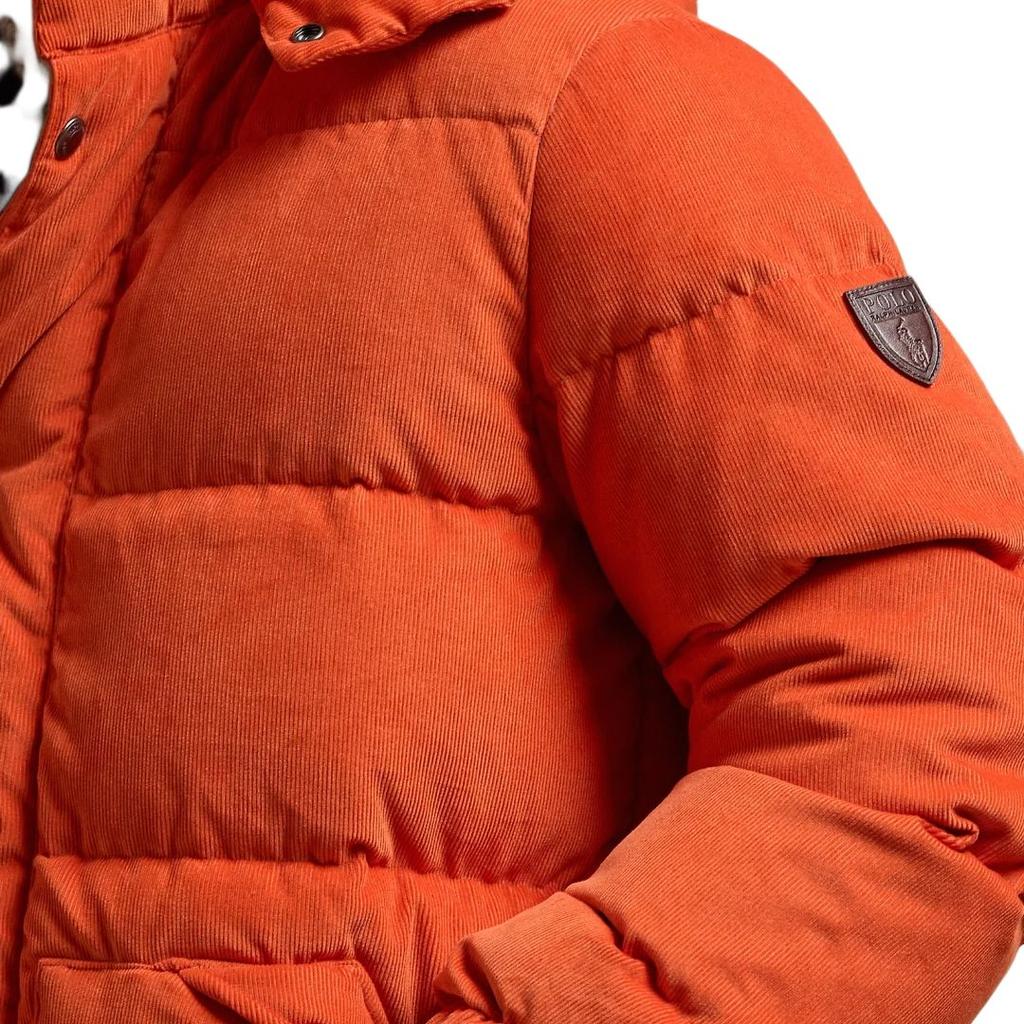 Polo Ralph Lauren Down Jacket Men's Preppy Orange MNPOOTW16021499-