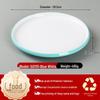 Two-Tone Melamine Round Plate for Restaurants and Hotels