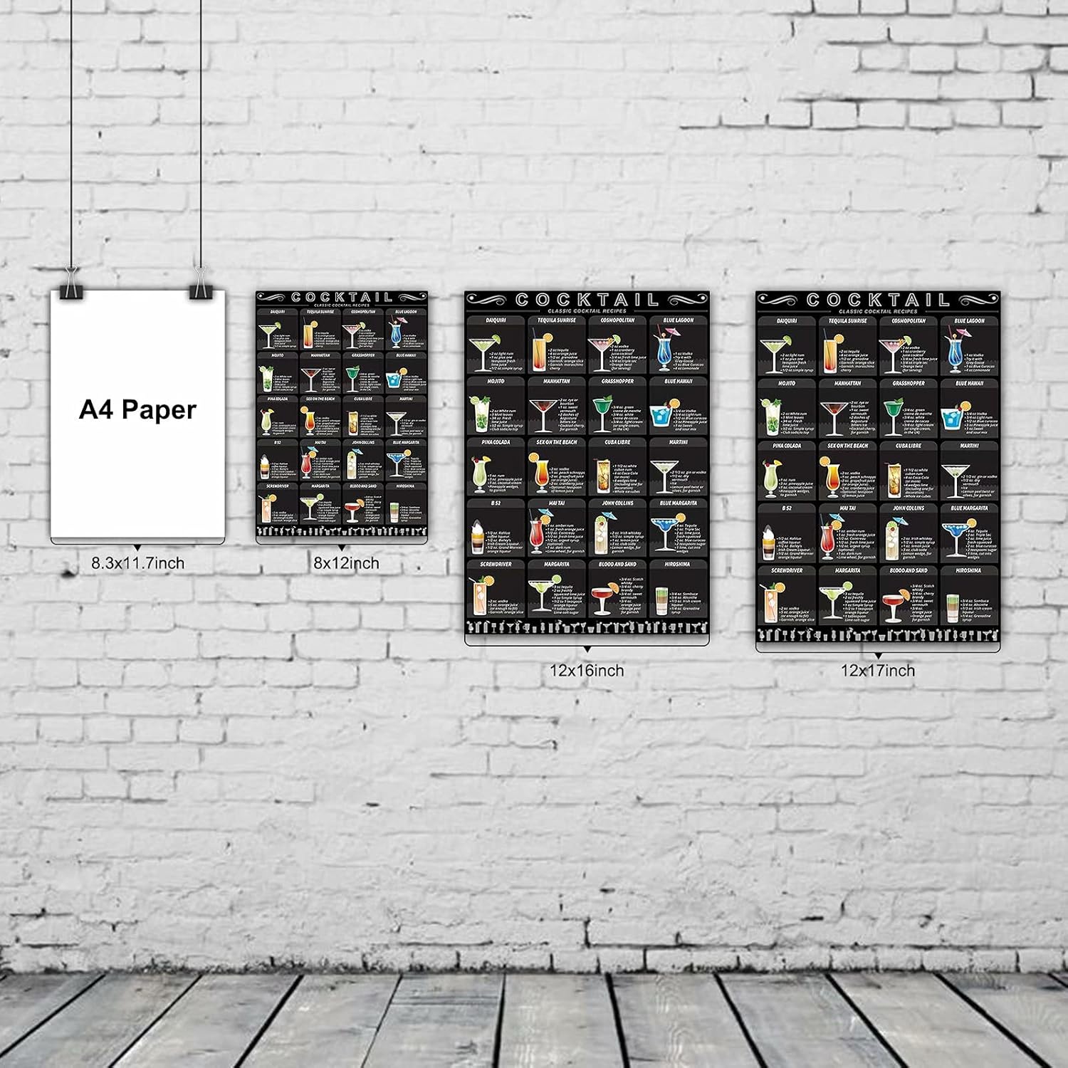 JIUFOTK Carpenter Poster Metal Tin Sign Types of Wood Knowledge Infographics School Home Kitchen Club Education Posters for Walls 12x17 Inches