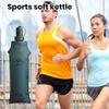 500ML Sports Soft Water Bottle Leakproof Safe No Odor Food Grade Thick Foldable Portable Mountaineering Cycling Camping Traveling Water Bottle