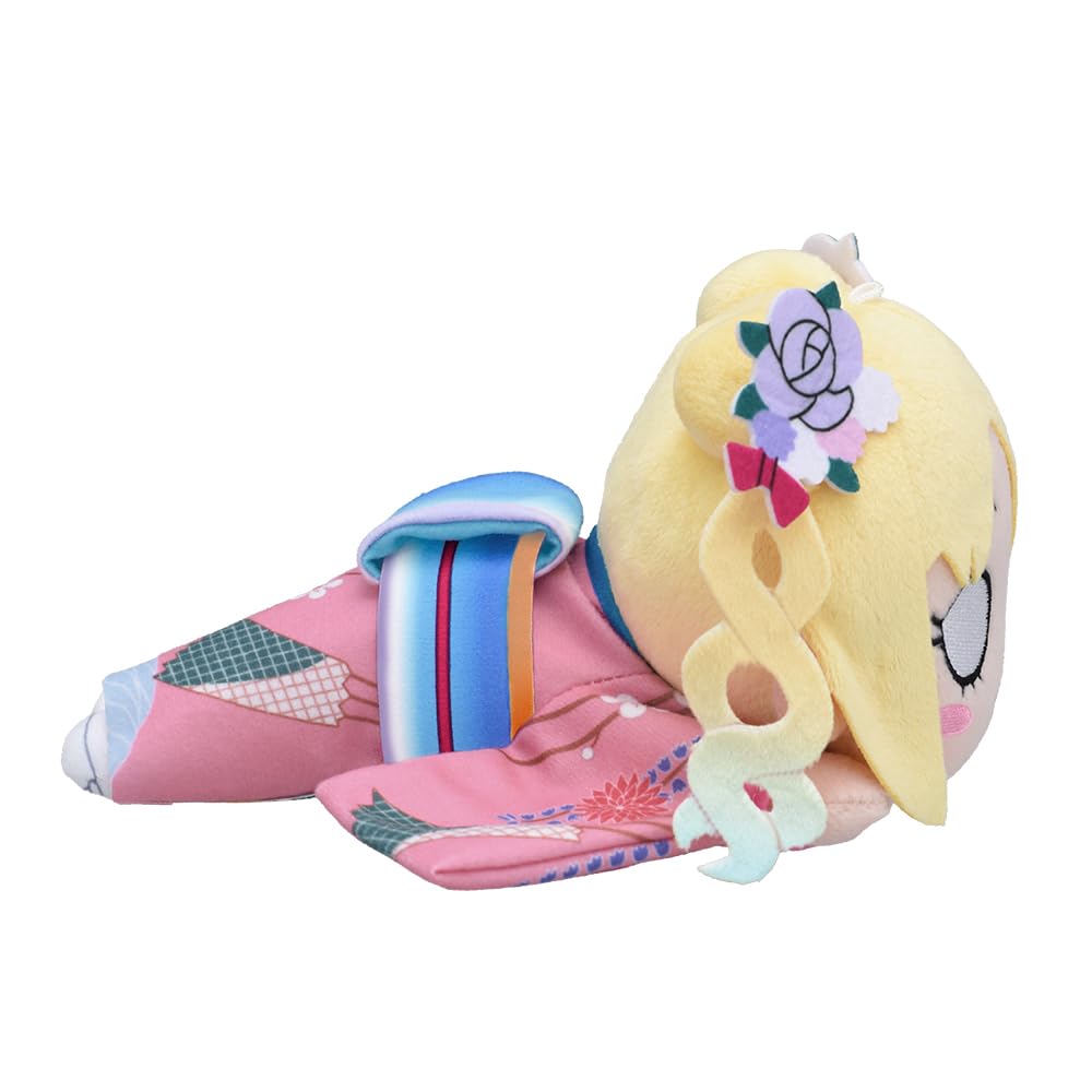 Love Live! Hasunozora Girls' Academy School Idol Club Lying Down Plush Toy "Osawa Rurino - Kaga Yuzen Collaboration Pattern Costume" (S)