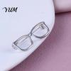 Golden Alloy Brooch Glasses for Men Women, Eyeglasses Shape Lapel Versatile Outfits Accessory Pin, Decorative Suits Shirts Sweaters Anti Oxidation