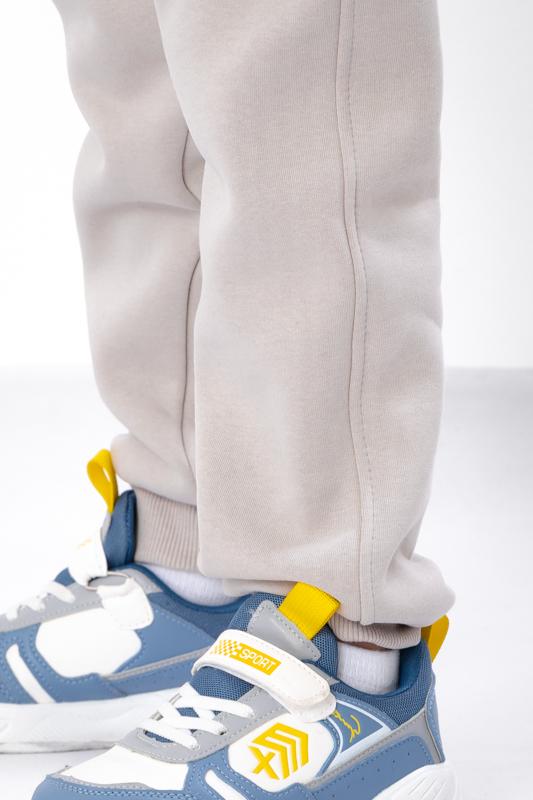 Tracksuit (boys) – Warm Zip Hoodie & Pants with Print, Winter, 6436-025-33-4 HC