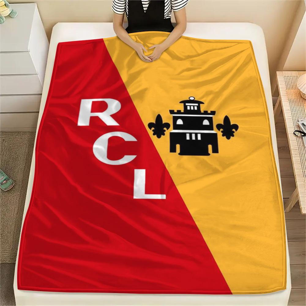 1Pc RC Lens Print Flannel Blanket High Quality Warm Comfortable Cover for All Seasons Perfect for Gifts Home Decor