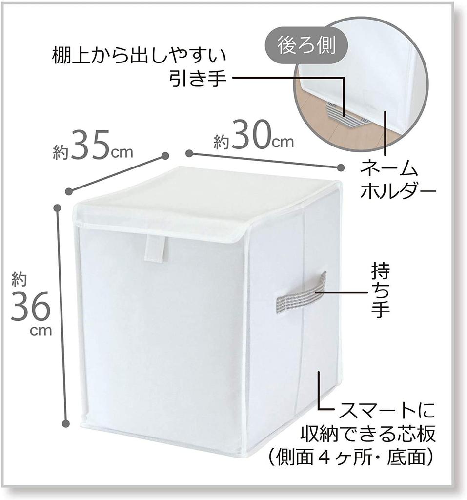 Towa Sangyo MSC Closet Storage, Multi-Purpose Storage for Clothing and Accessories, Set of 2