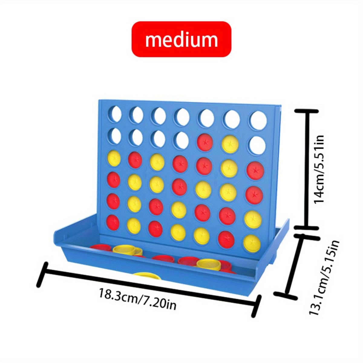 

Игра «4 в ряд» — в комплект входят 4 запасных диска, классическая настольная игра для детей, классические игры «четыре в ряд», семейные веселые игры для мальчиков и девочек в возрасте от 3 до 8 лет. medium синий