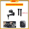 TPSFR Phone Holder for Motorcycle Steering damper Handlebar Riser Hole Aluminum Quick Lock Anti-vibration Phone Mount Commuting