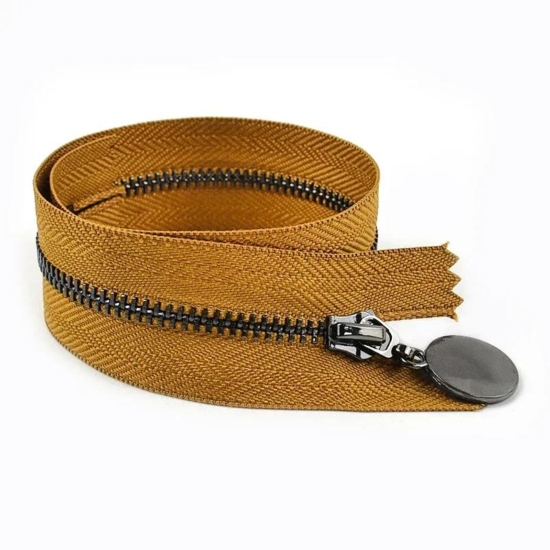 Meetee 3/5 Bucăți Kit de Reparație Fermoar Metalic #3 15-30cm Capăt Închis 40-70cm Capăt Deschis Fermoare pentru Buzunar Îmbrăcăminte Accesorii de Cusut