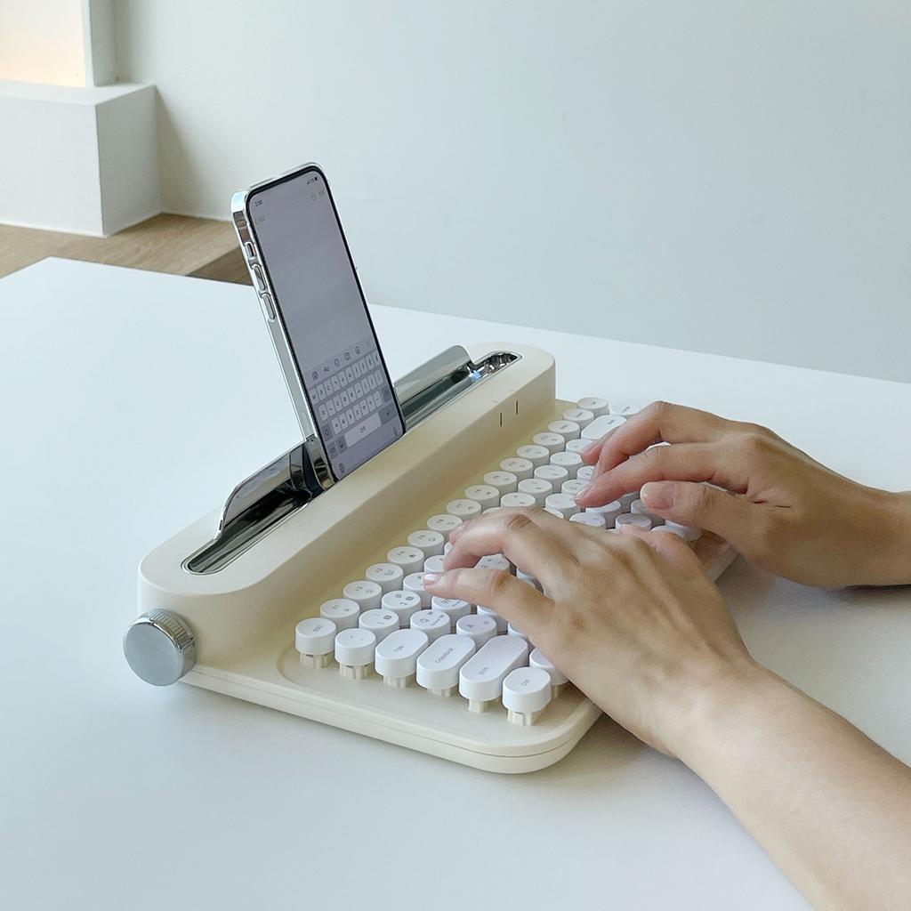 83Keys BT Wireless Multimedia Keyboard Wide Compatibility Easy To Operate for PC, Notebook,Tablet, Laptop, for Windows