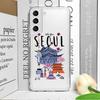Trendiges Korea Paris New York City Klare Handyhülle für Samsung Galaxy S25 S24 S23 S22 Ultra S21 Plus S20 FE A55 Weiche Hülle Fundas