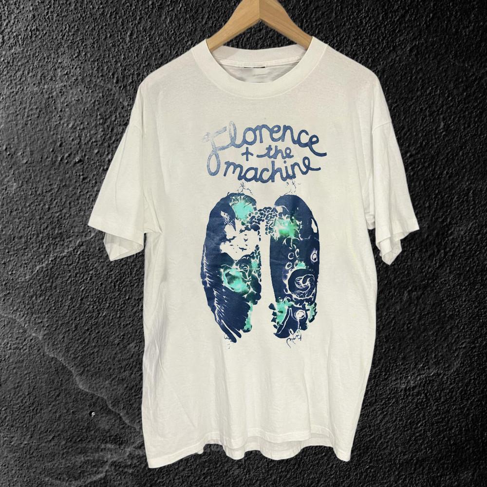 New Florence and The Machine Lungs 2009 Band Tour T-shirt S5040 Unisex T-Shirt M