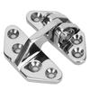 2pcs Polished Finish Butterfly Shaped Strap Hinge Deck Cabinet Door Hinge  Cabinets