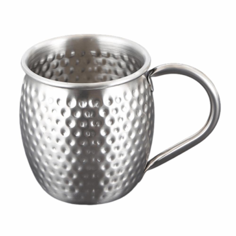 

Кухоль Moscow Mule з візерунком молот Ретро Кухоль для пива Келих для вина Сталевий Кухоль KTV срібний