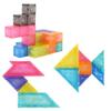 Magnetisches Tangram-Lehrmaterial: Knifflige Puzzles für die Bildung junger Kinder