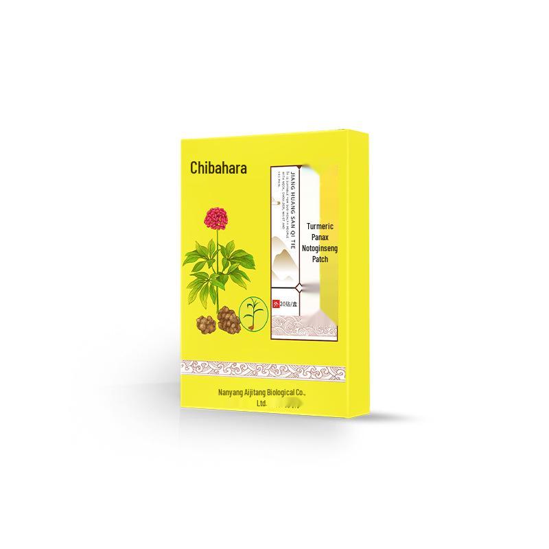 Authentic Turmeric Notoginseng Heating Patch for Muscle, Bone, and Joint Relief