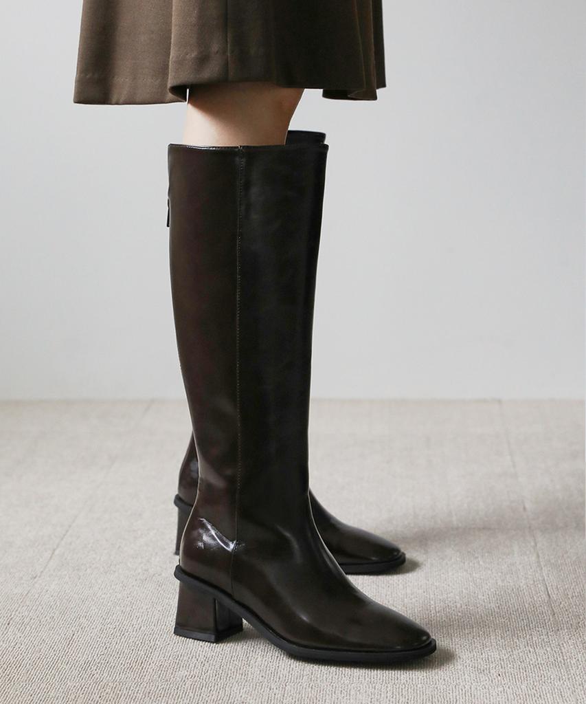Sappun Botero Square Long Boots (3/5Cm)