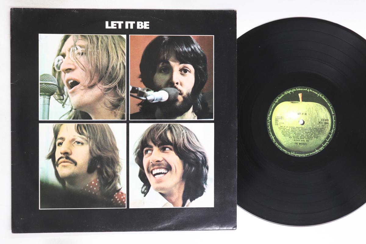 

LP Пластинка BEATLES - Let It Be PCS7096 APPLE 1984 UK Рок Б/У