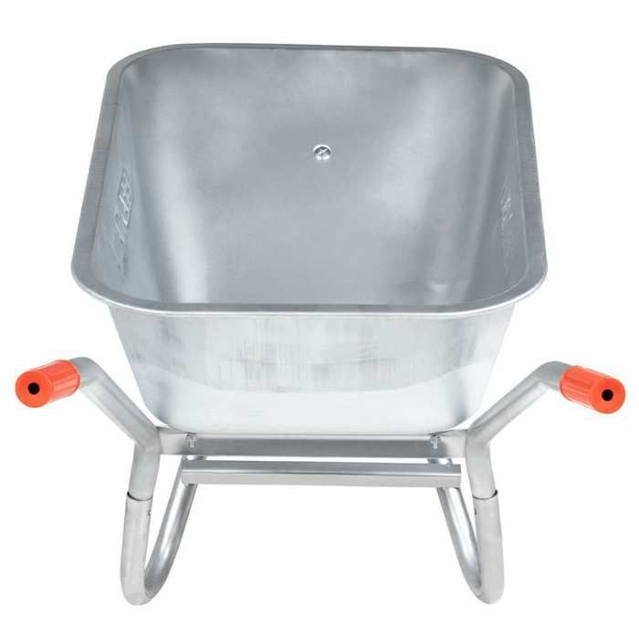 Brouette - vidaXL - Acier galvanisé et plastique - 90L - 150kg - Rouge