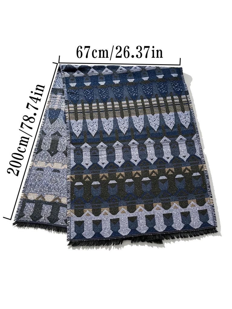 Bohemian Ethnic Style Women's Shawl: European & American Travel Photography Cape/Cloak