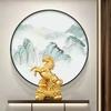 Horse Ornament Golden Finish Versatile Horse Figurine Symbol of Strength Success Zodiac Resin Statue Home Decor