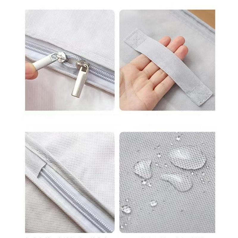Clothes Storage Bag Wardrobe Closet Organizer Foldable Bag for Storag Non-Woven Pillow Quilt Blanket Bag Home Organizer