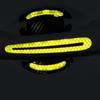 Car Door Handle Protection Cover Stickers Guard Film Carbon Fiber Reflective Decal Safety Anti-collision Strips Car