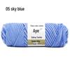 Eight-Strand Cotton Milk Yarn for DIY Crochet and Knitting - Medium Thick, Ideal for Handmade Scarves.