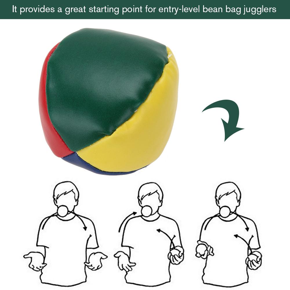 PU Acrobatics Toss Ball Portable Educational Ball Toy Lightweight Mini Children Props Party Supplies Sports Accessories