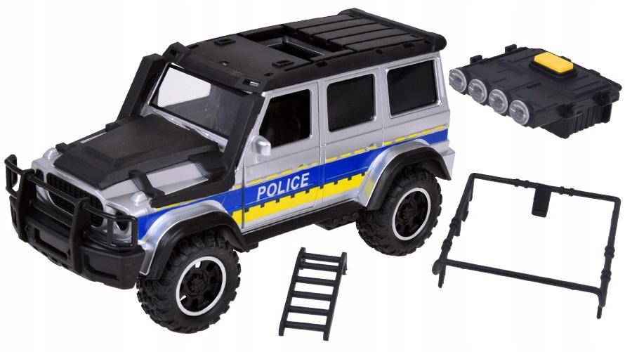 SUV della Polizia Auto con Trazione, Luci, Suoni Polizia Porte Apribili