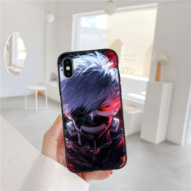 HK73 Tokyo Ghoul Soft Shell Phone Case for iPhone SE X XS XR 16E 17 11 Pro Max 8 7 6 6s Plus Air