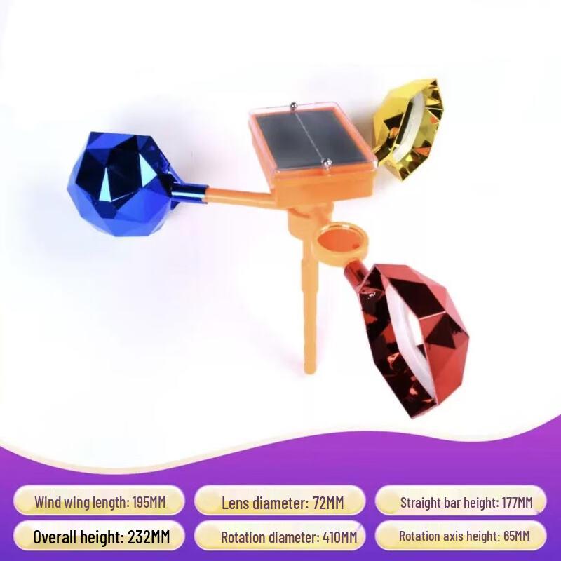 Outdoor Solar Wind Power Voice Bird Repeller