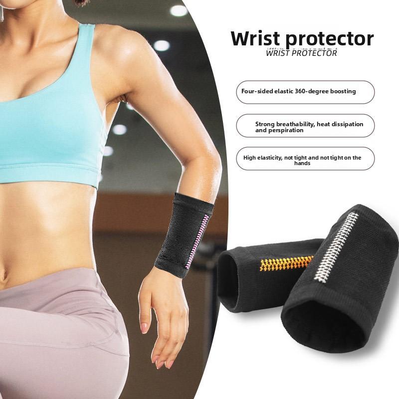Outdoor Sports Protective Gear Fitness Knitted Wrist Guards Pressurized Perspiration Breathable Cycling Protection Sports Pressurized Wrist Guards