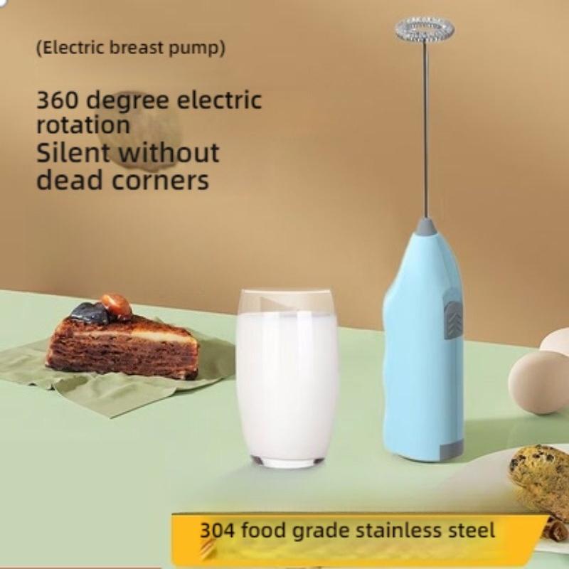 Random Color Electric Egg Beater, Baking Mixer, Milk Powder Stirring Rod, Coffee Stirrer, Handheld Mixer for Home Kitchen Baking