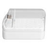 30 Holes Nail Drill Bit Holder Stand with Cleaning Brush Dust Proof Storage Container Box Case for Home Salon