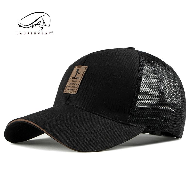 Spring and summer hats fashionable hollow mesh baseball caps men's visors sun protection peaked caps women's