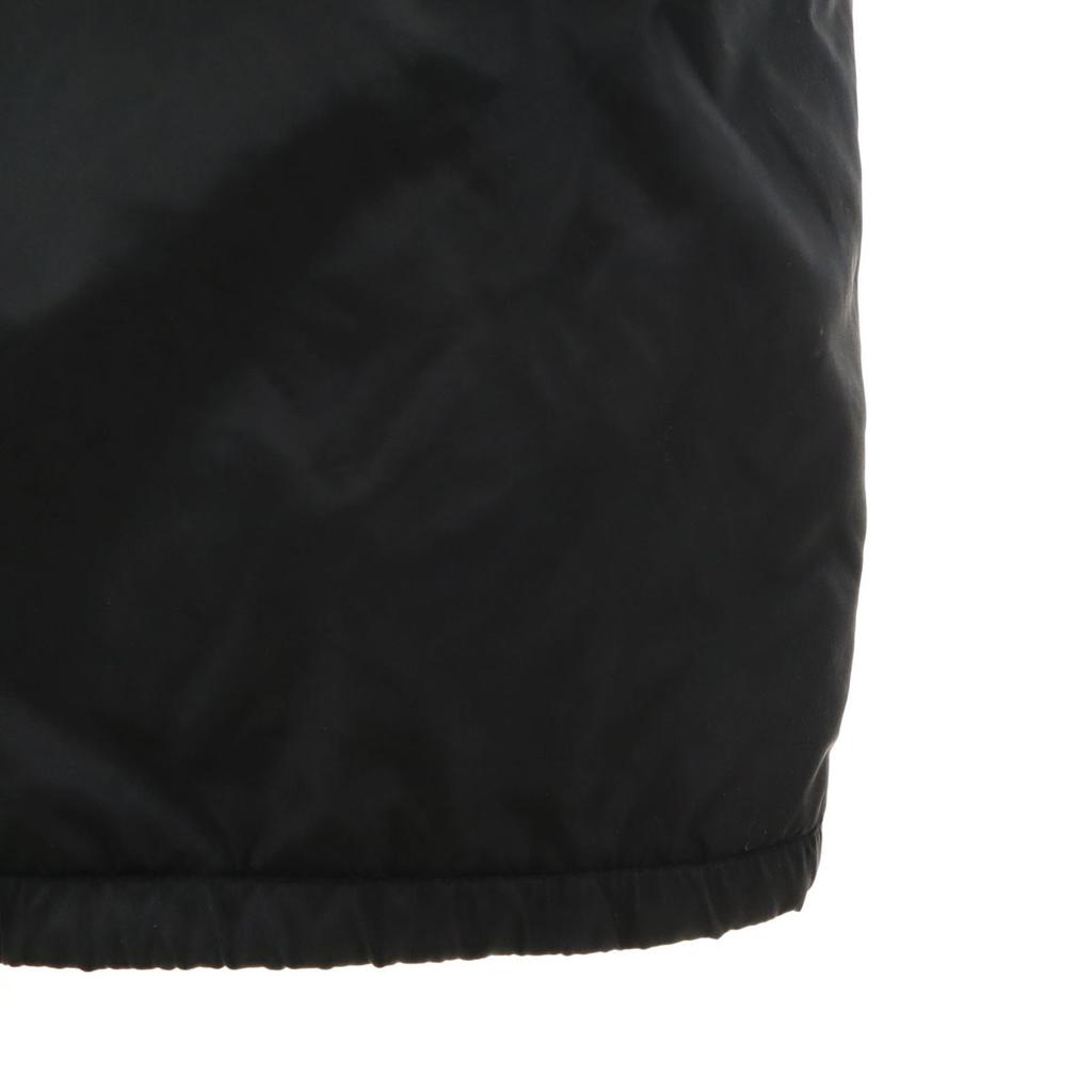 Adidas Trefoil Logo Fleece-lined Hood Bench Coat L Black Men's Used