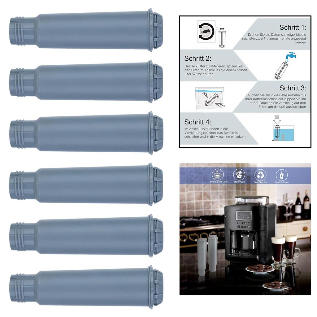 Coffee Espresso Machine Water Filter Set Spare Water Filter for