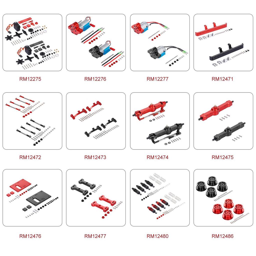LoveinDIY 4 Set Adjustable Metal Front and Rear Shock Absorber Damper for 1/12 RC D90 MN-90 MN-99 MN-91 FJ-45 Black LoveinDIY 4 Set Adjustable Metal Front and Rear Shock Absorber Damper for 1/12 RC D90 MN-90 MN-99 MN-91 FJ-45 Black