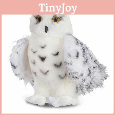 Adorable Wizard Snowy Owl Plush Toy Soft Stuffed Doll For Kids Christmas Gift