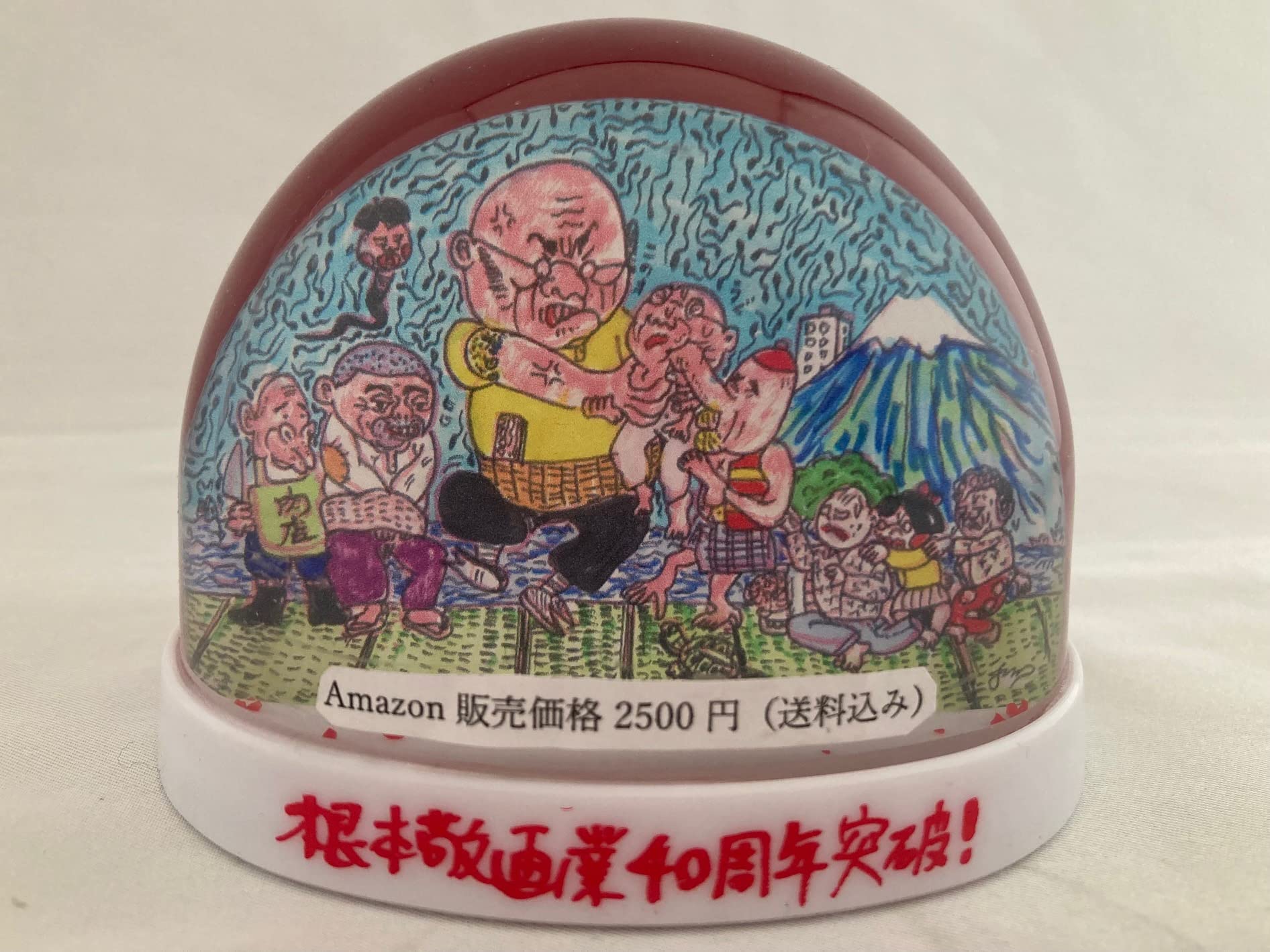 

Kei Nemoto s 40th Anniversary! Commemorative Snow Globe
