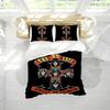 Band G-Guns N Roses GNR Duvet Cover Set Soft Wash Bed 3 Piece Summer Comfortable Student Dormitory Home Baby Bedding Best Seller
