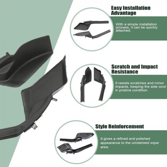 2x for - Toyota RAV4 Accessories L&R Front Windshield Wiper Cowl Cover