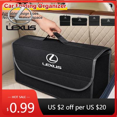 Interior Stickers Car Storage Bag Boot Organizer Tool Box Accessories For CT200h ES250 ES300h IS250 IS200 GS300 GS460 GX47
