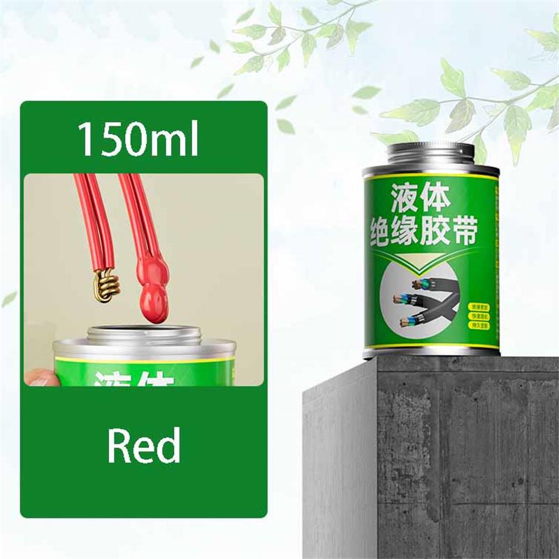 Liquid Electrical Tape Waterproof Sealant for Wires & Data Cables Insulating Flame Retardant Heat Resistant Anti-Leakage Flexible Rubber Coating
