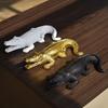 Decorazione per la Casa Statua Scultura Coccodrillo Fauna Selvatica Decorazione Statuetta Animale Astratta Stanza Scrivania Interni Casa Decorazione Regalo